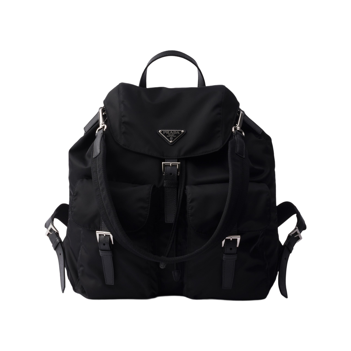 2VZ110-2C26-F0002-V-MMO Prada Re-Nylon Backpack Black