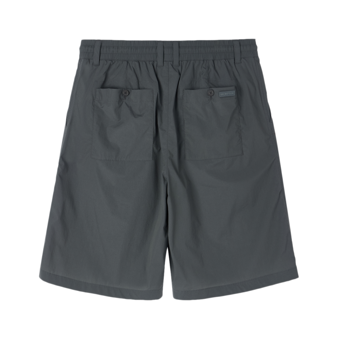 브롬톤 런던 크리스 쇼츠 그레이시 카키(BROMPTON LONDON Crease Shorts Greyish Khaki) - 2