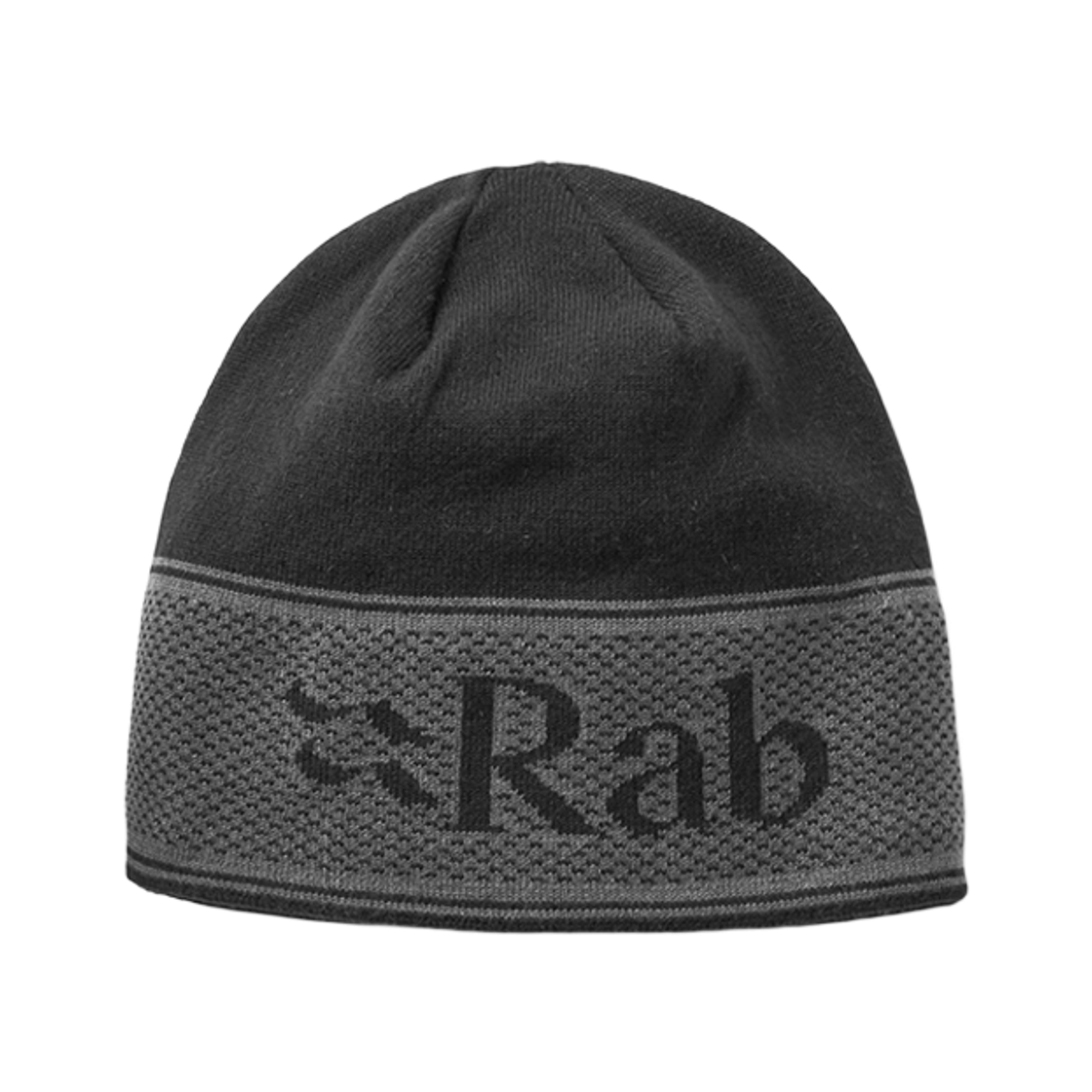 랩 로고 밴드 비니 블랙 그래핀(Rab Logo Band Beanie Black Graphene)
