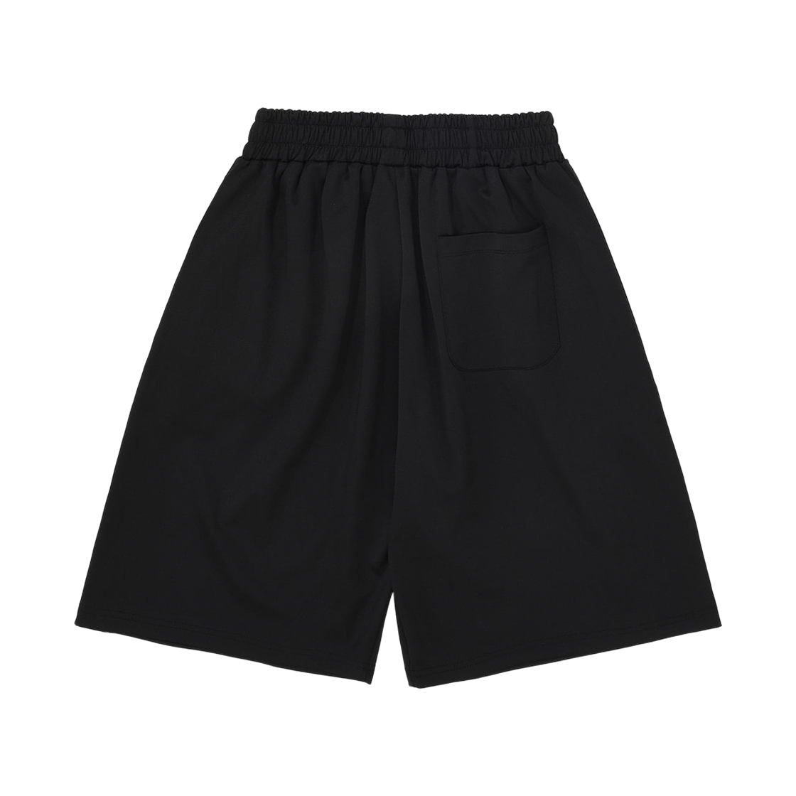 프리덤 레터링 버뮤다 쇼츠 블랙 화이트(FREEDOM Lettering Bermuda Shorts Black White) - 2