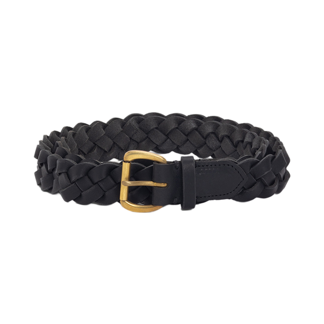 비즈빔 브레이디드 벨트 30mm 블랙(Visvim Braided Belt 30mm Black)