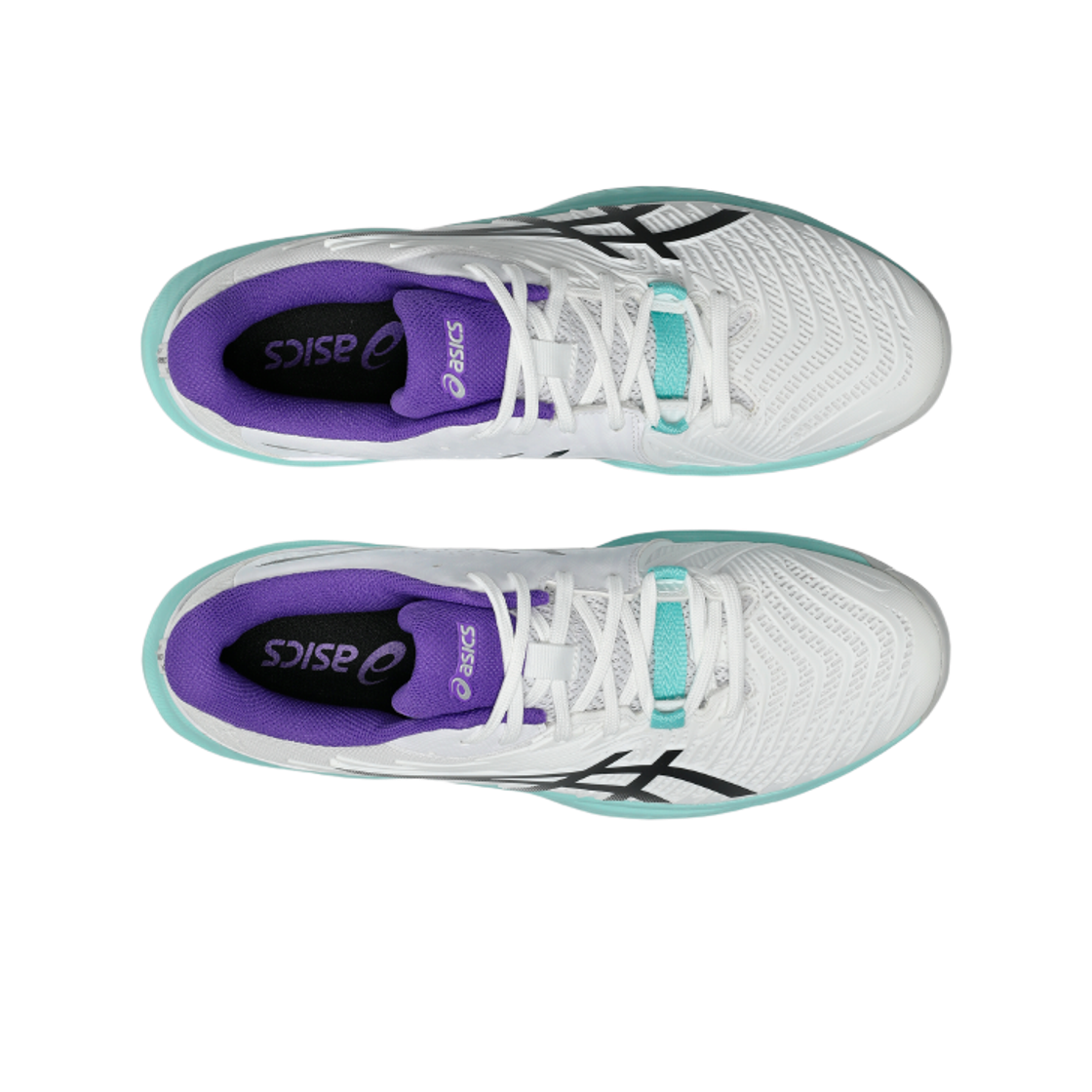 아식스 코트 컨트롤 FF 4 화이트 일루미네이트 민트(Asics Court Control FF 4 White Illuminate Mint) - 2
