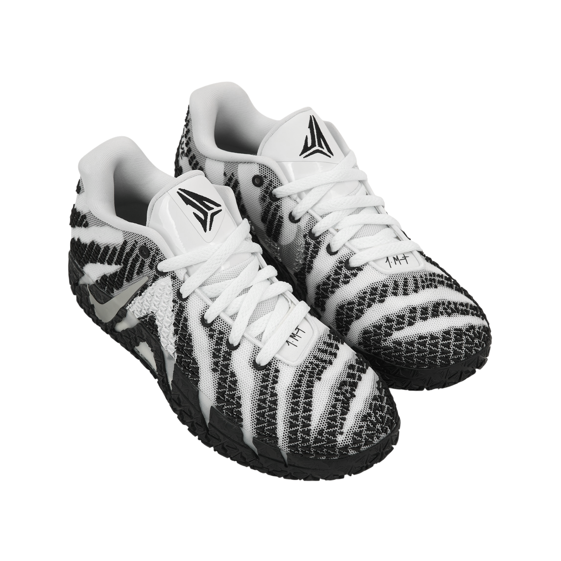 나이키 자 3 EP 화이트 메탈릭 실버(Nike Ja 3 EP White Metallic Silver) - 4