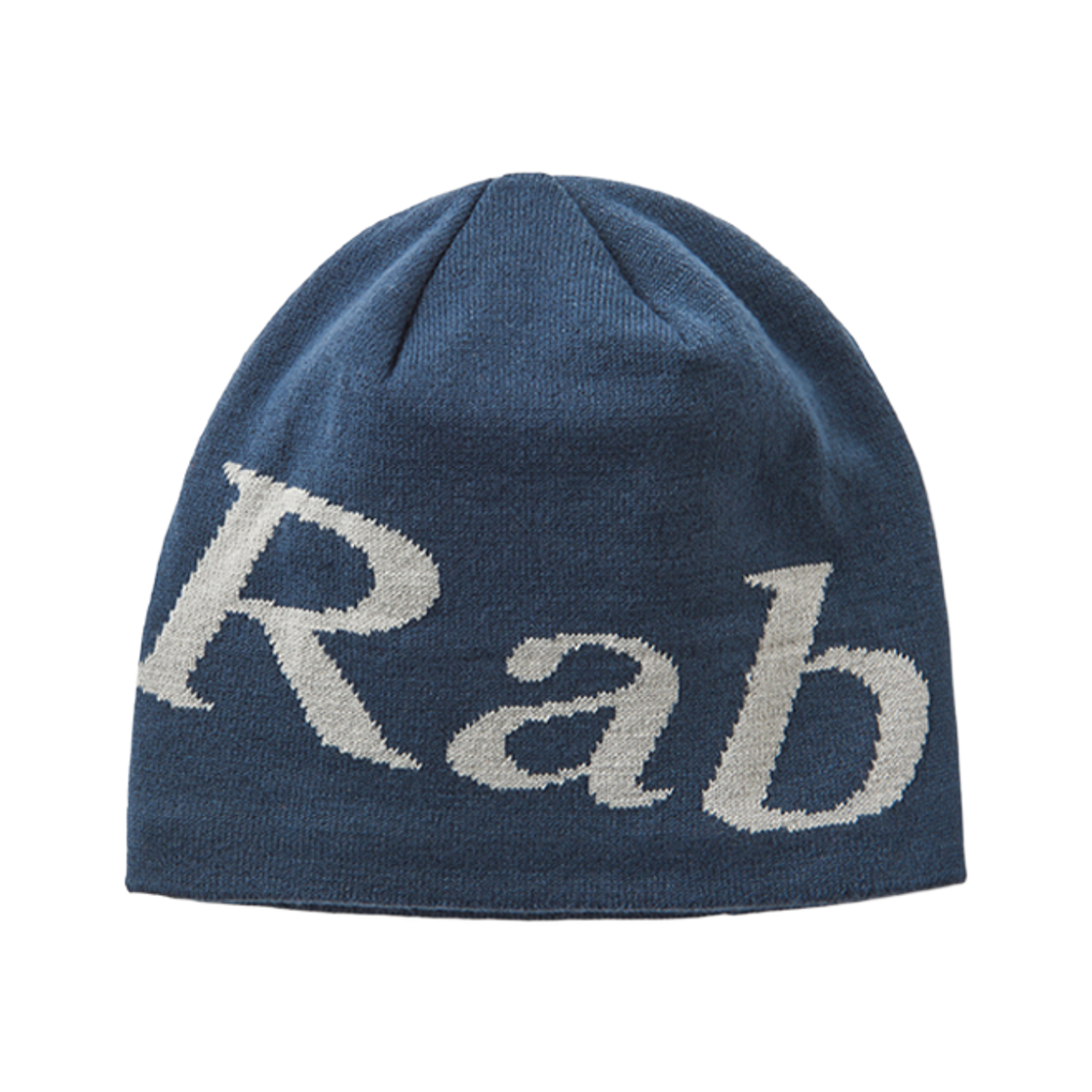 RABQAB390TLZONE Rab Logo Beanie Tempest Blue Light Zinc