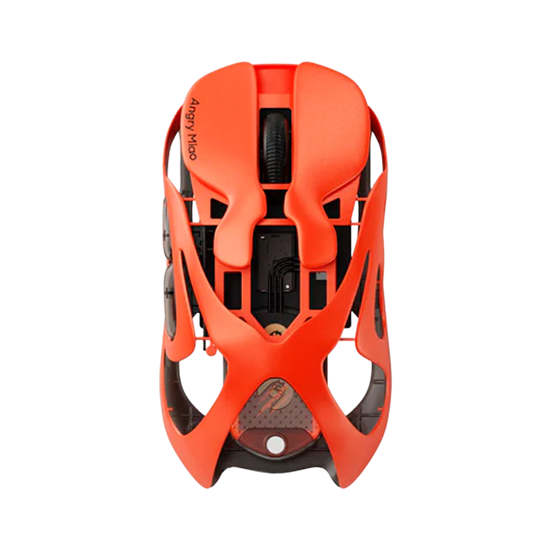 앵그리미아오 인피니티 마우스 무선 8K 게이밍 마우스, 오렌지(Angry Miao Infinity Wireless 8K Gaming Mouse — Orange)