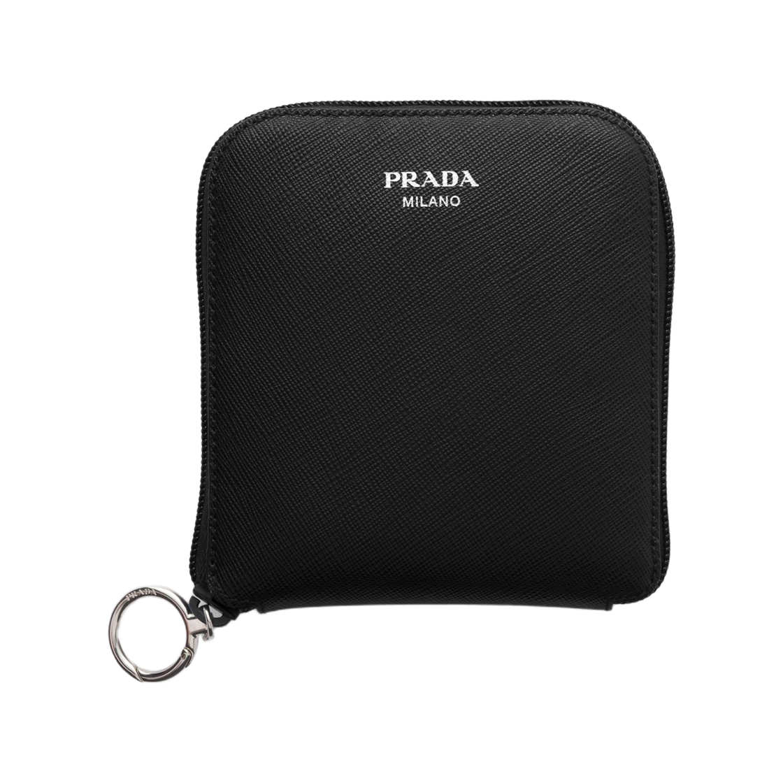 프라다 사피아노 레더 펜던트 리나일론 토트백 블랙(Prada Saffiano Leather Pendant with Re-Nylon Tote Bag Black) - 2