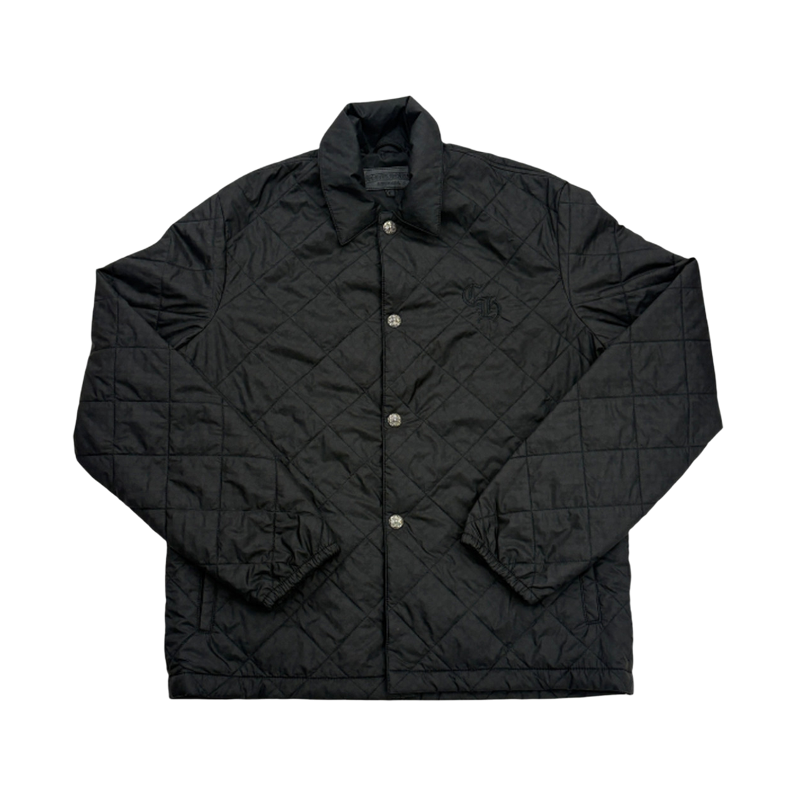 970094 the dosan_ Chrome Hearts Ch Full Pattern Padded Jacket