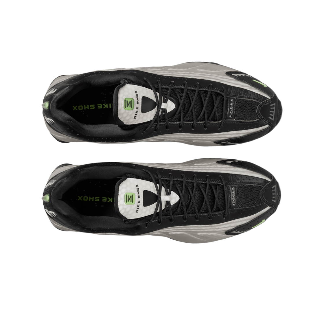 나이키 샥스 R4 SP 블랙 앤 라임 글로우(Nike Shox R4 SP Black and Lime Glow) - 2
