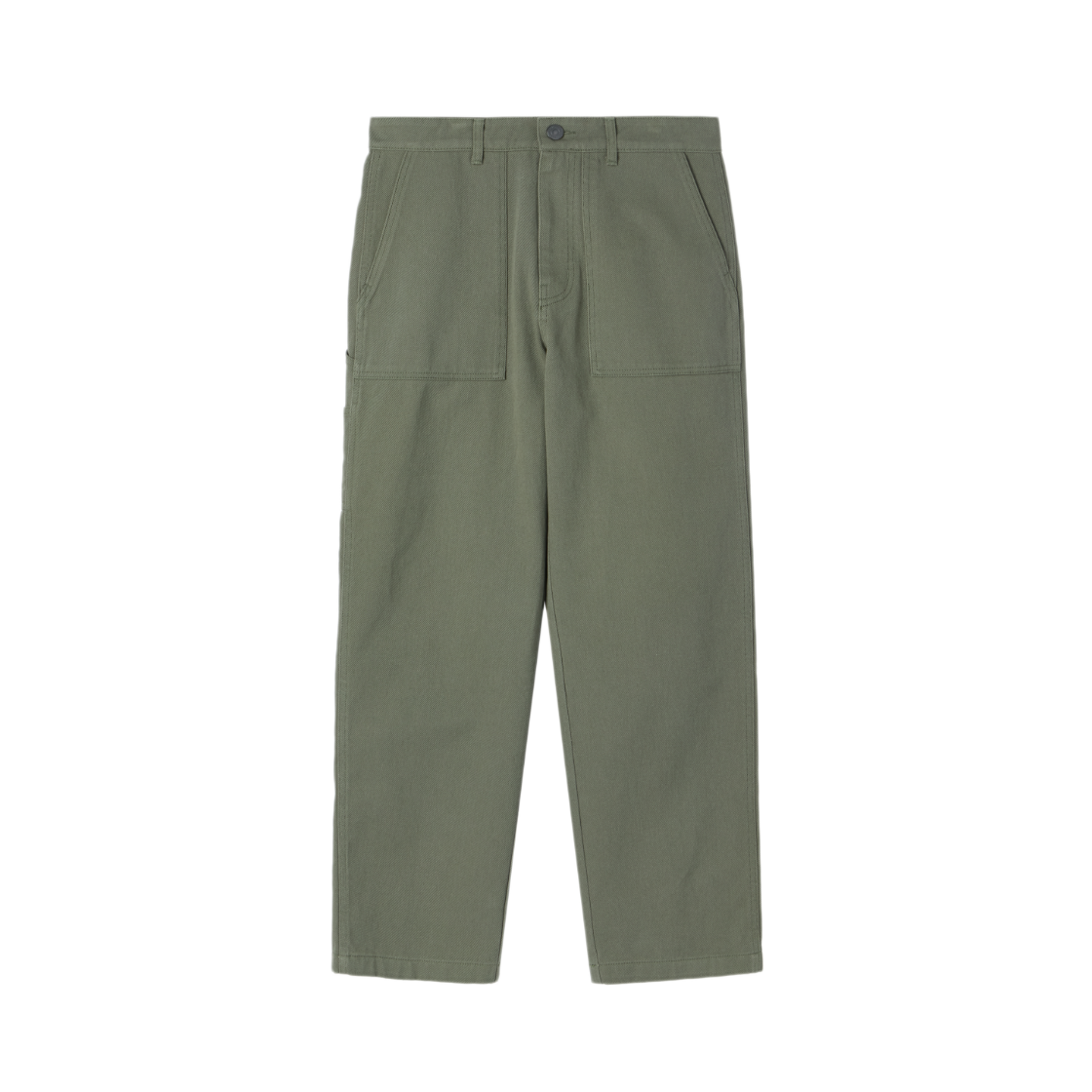 P261MPT106055 BROMPTON LONDON Carpenter Trousers Khaki