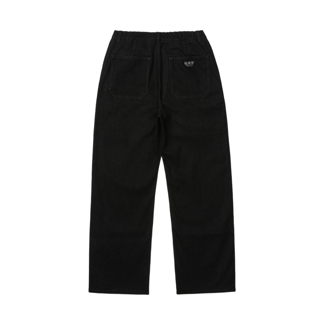 이로 아이세 밴딩 데님팬츠 블랙(Iro Aises Elastic-Waist Denim Pants Black) - 3