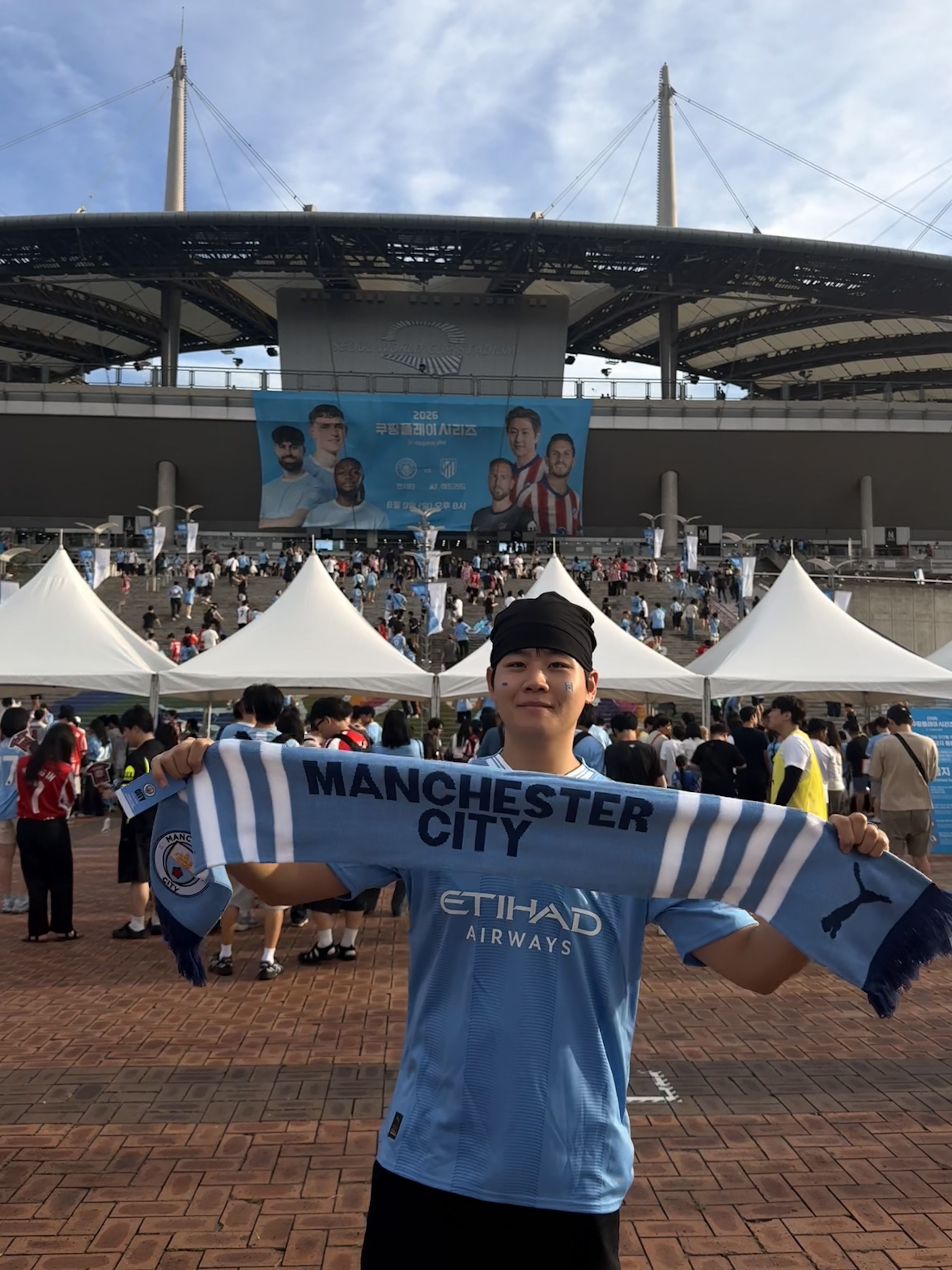 Puma Manchester City 2023/24 Home Jersey Team Light Blue (Non Marking Ver.) 착용 스타일 - 2