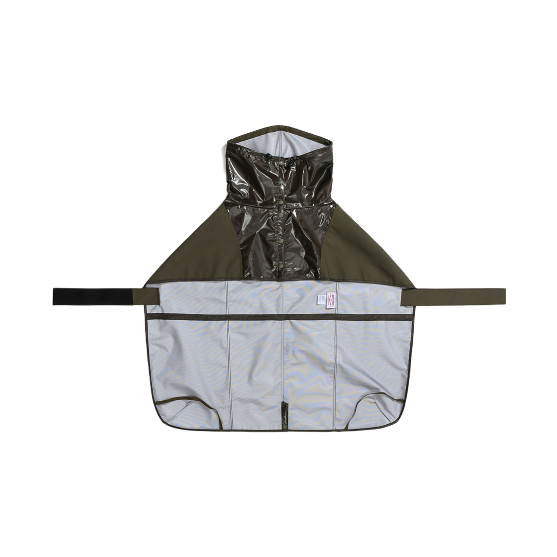 비에스래빗 글로스 패널 펫 레인 코트 카키(Bsrabbit Gloss Panel Pet Rain Coat Khaki) - 4