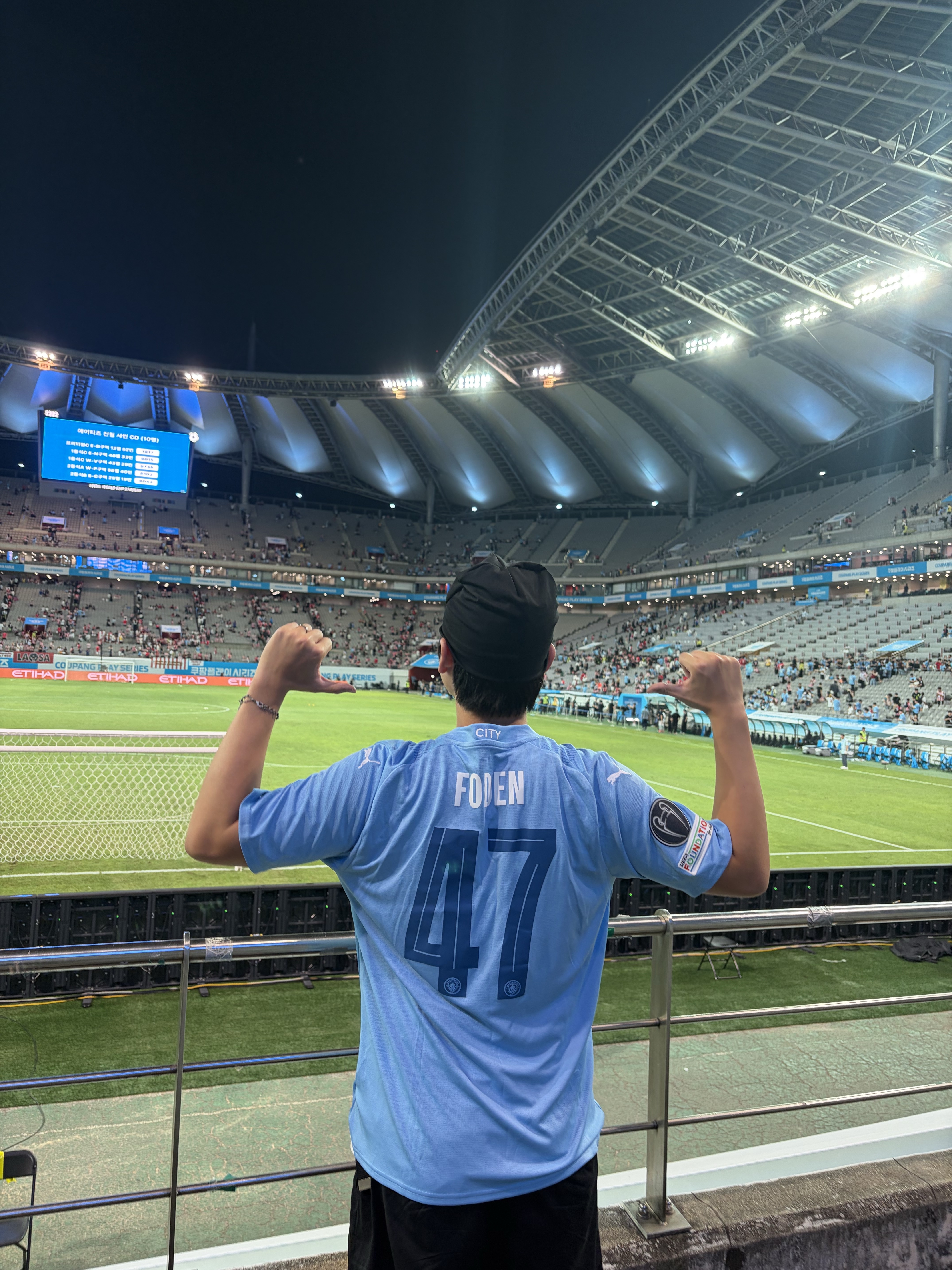 Puma Manchester City 2023/24 Home Jersey Team Light Blue (Non Marking Ver.) 착용 스타일 - 4