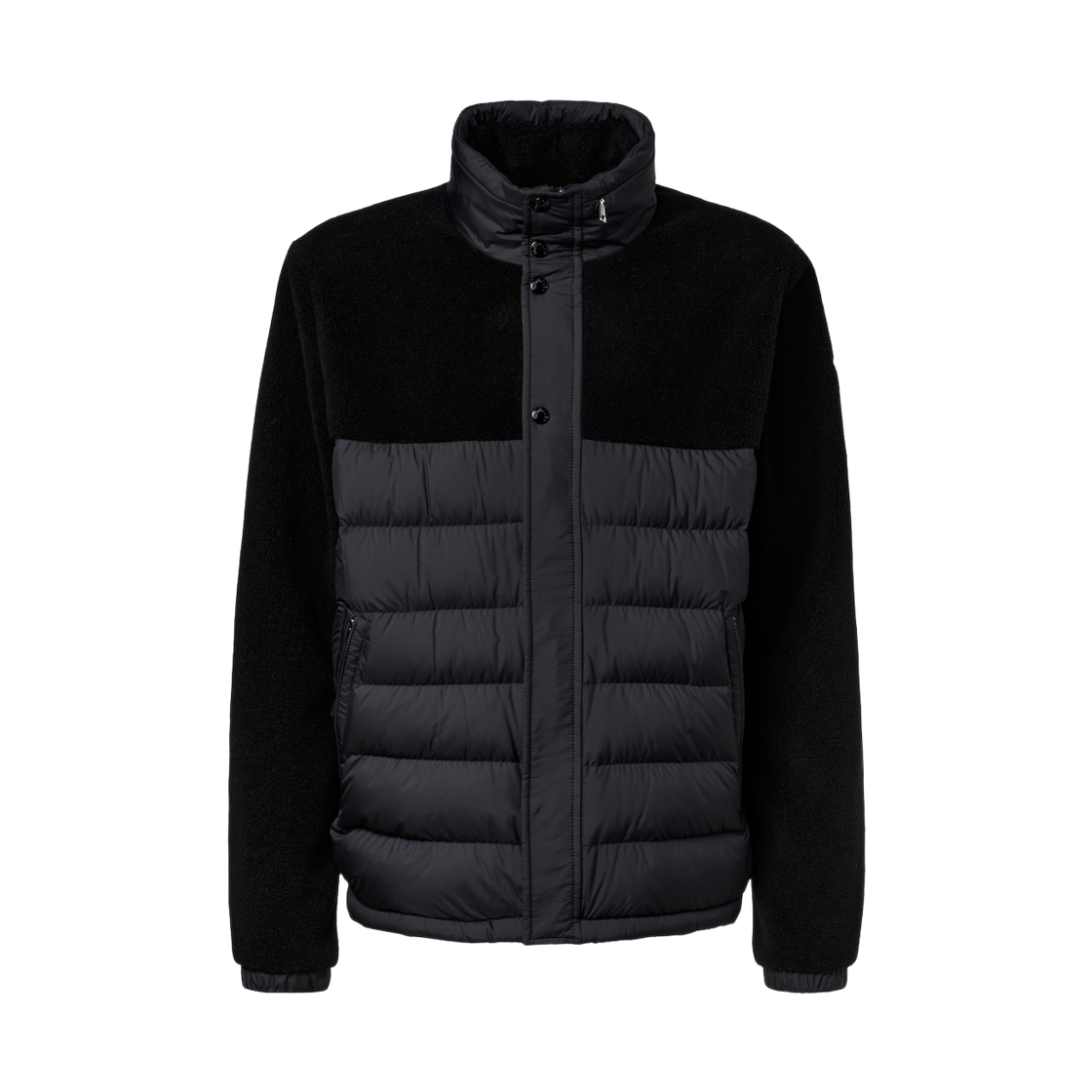 L1-091-1A00044-89BBG-999 Moncler Mistral Teddy Short Down Jacket Black - 26SS