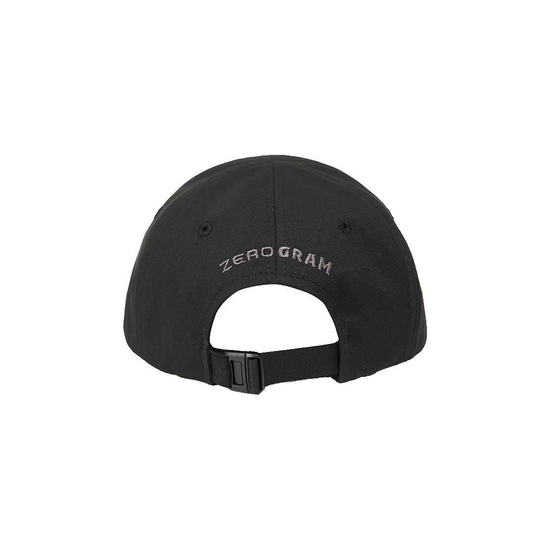 제로그램 게르 라벨 포인트 6패널 캡(Zerogram Ger Label Point 6Pannel Cap Black) - 4