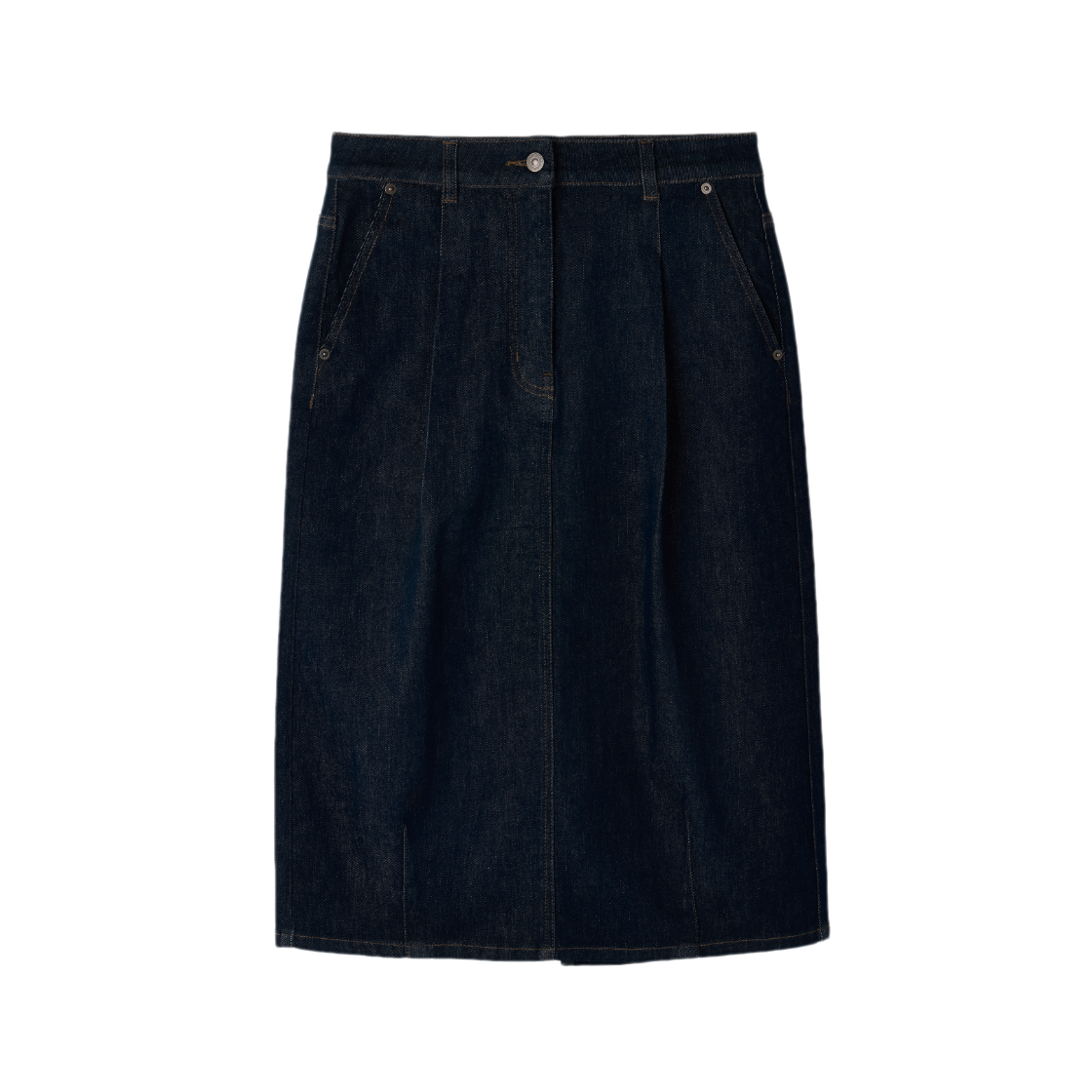 브롬톤 런던 우먼 데님 스커트 인디고(BROMPTON LONDON W Denim Skirt Indigo)