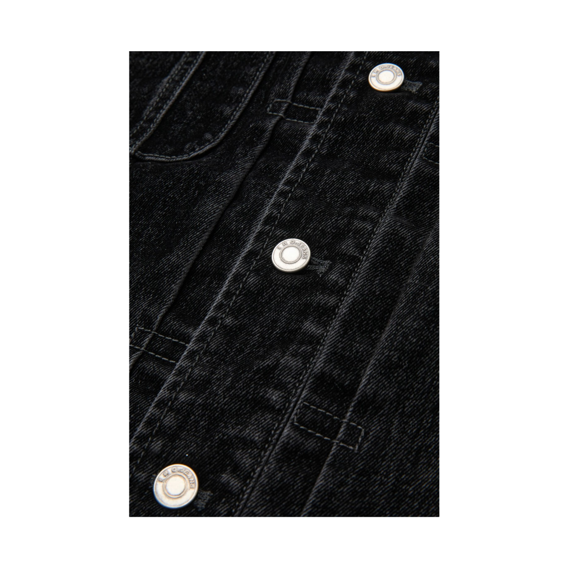 이로 루시드 벨벳 데님 트러커 자켓 블랙(Iro Lucide Velvet Denim Trucker Jacket Black) - 6