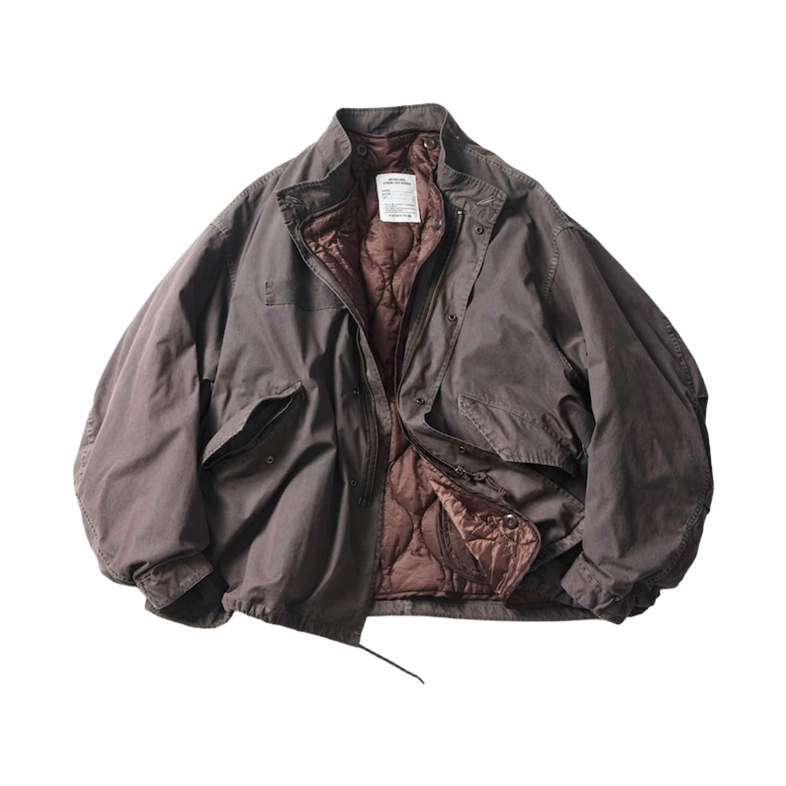 프릭스 스토어 페이디드 M-65 숏 모즈 코트 브라운(Freak's Store Faded M-65 Short Mods Coat Brown) - 1