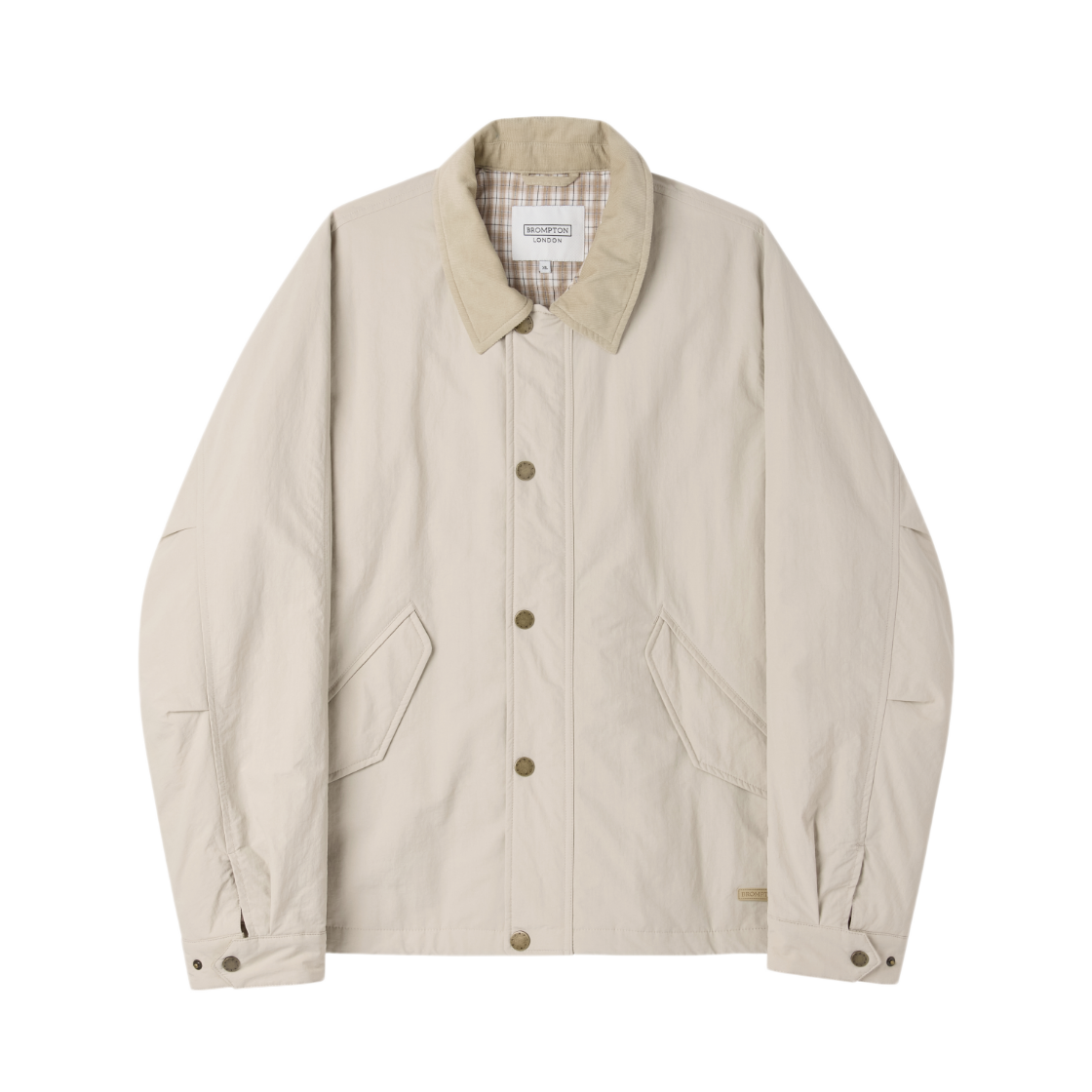 P261UJK101071 BROMPTON LONDON Greenford Short Jacket L Beige