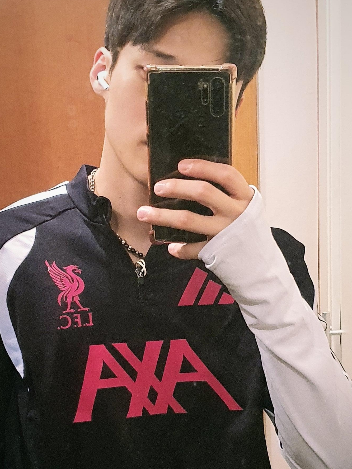 Adidas Liverpool FC 26/27 Tiro Training Top Black - KR Sizing (Non Marking Ver.) 착용 스타일