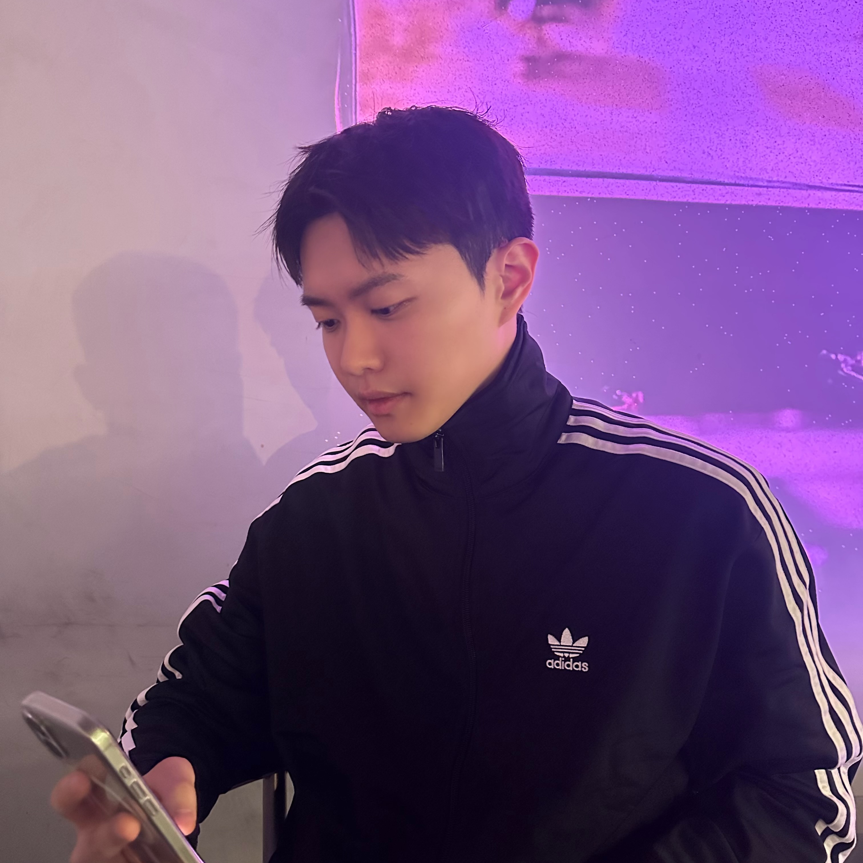 Adidas Adicolor Classics Firebird Track Top Black - KR Sizing 착용 스타일 - 1