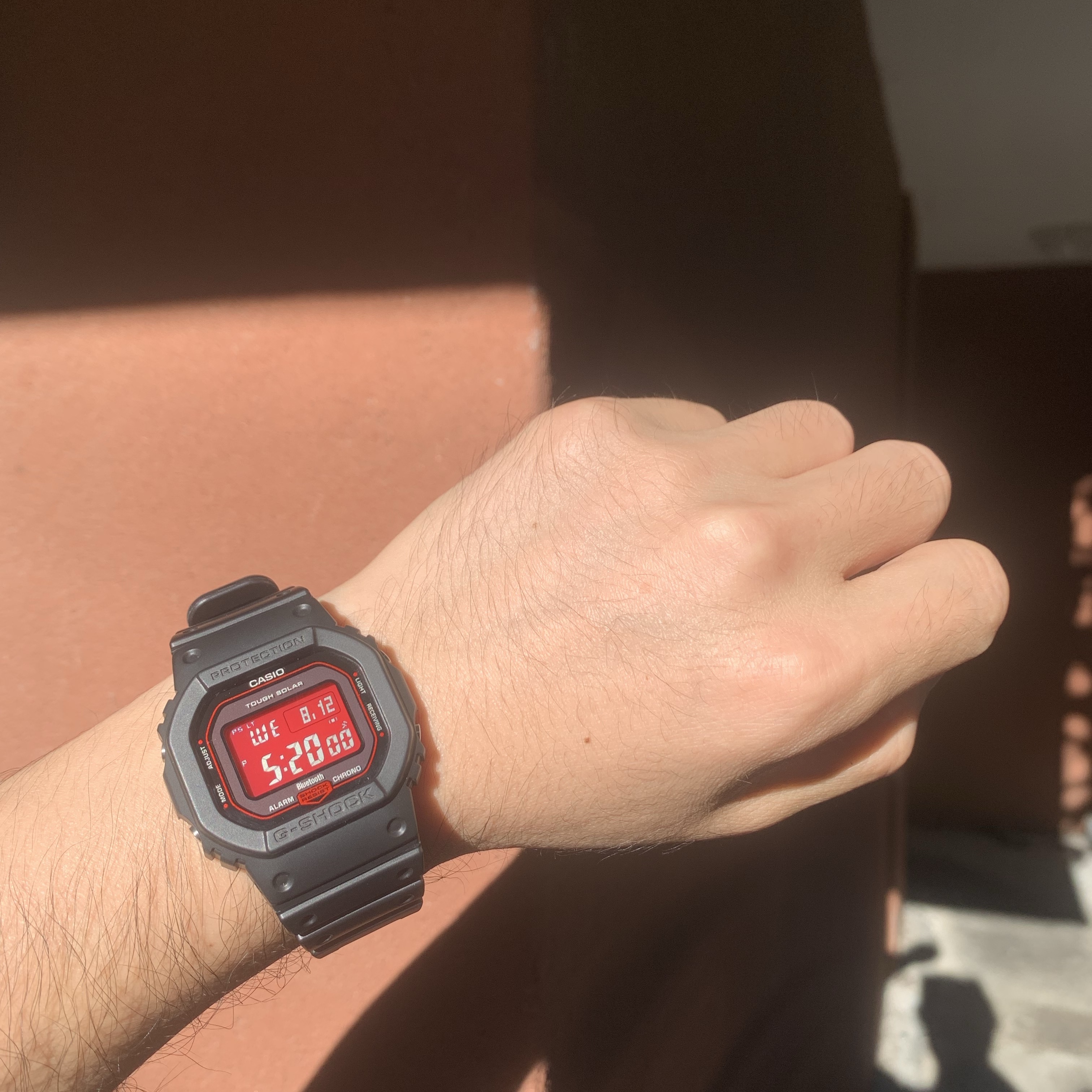 Casio G-Shock GW-B5600AR-1 착용 스타일 - 1