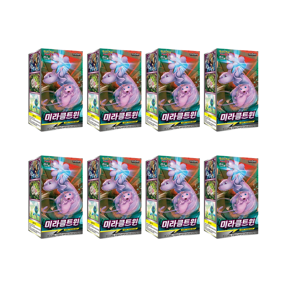 포켓몬 TCG 썬&문 확장팩 미라클 트윈 8 박스 (240팩/한글판)(Pokemon TCG Sun & Moon Expansion Pack Miracle Twin 8 Box (Pack of 240/Korean Ver.)) - 1