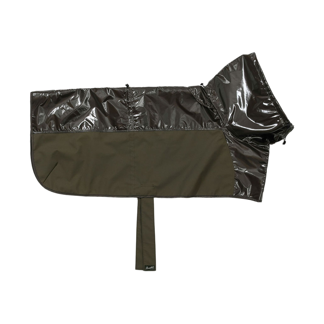 비에스래빗 글로스 패널 펫 레인 코트 카키(Bsrabbit Gloss Panel Pet Rain Coat Khaki) - 2