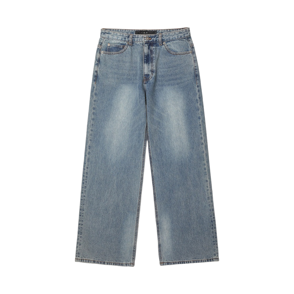 이로 에바제 세미 플레어 와이드 데님팬츠 블루(Iro Evase Semi-Flare Wide-Leg Denim Pants Blue)