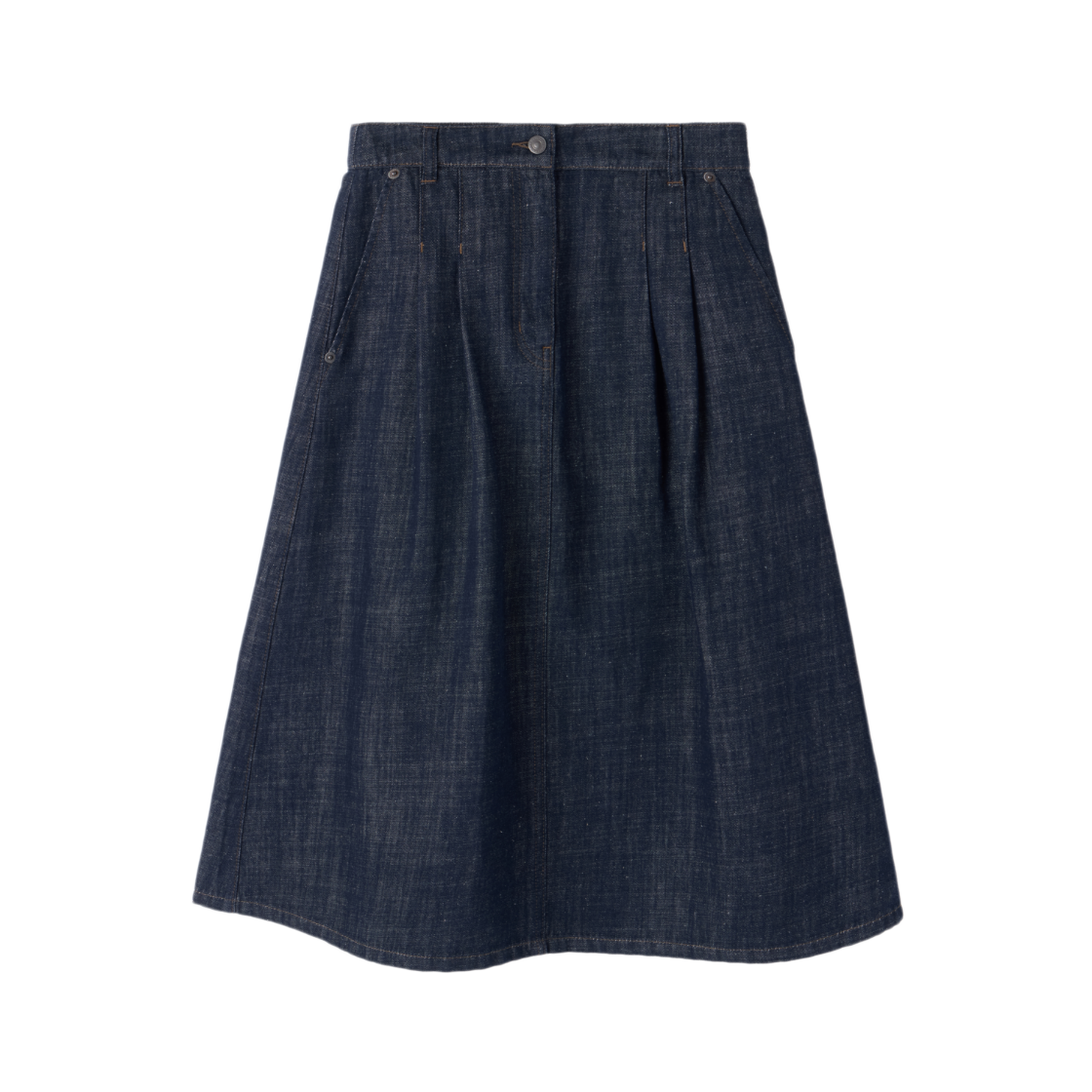 브롬톤 런던 우먼 데님 스커트 인디고(BROMPTON LONDON W Denim Skirt Indigo)