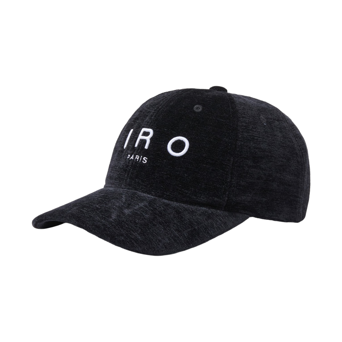 이로 갈브 벨루어 볼캡 블랙(Iro Galbe Velour Ball Cap Black)