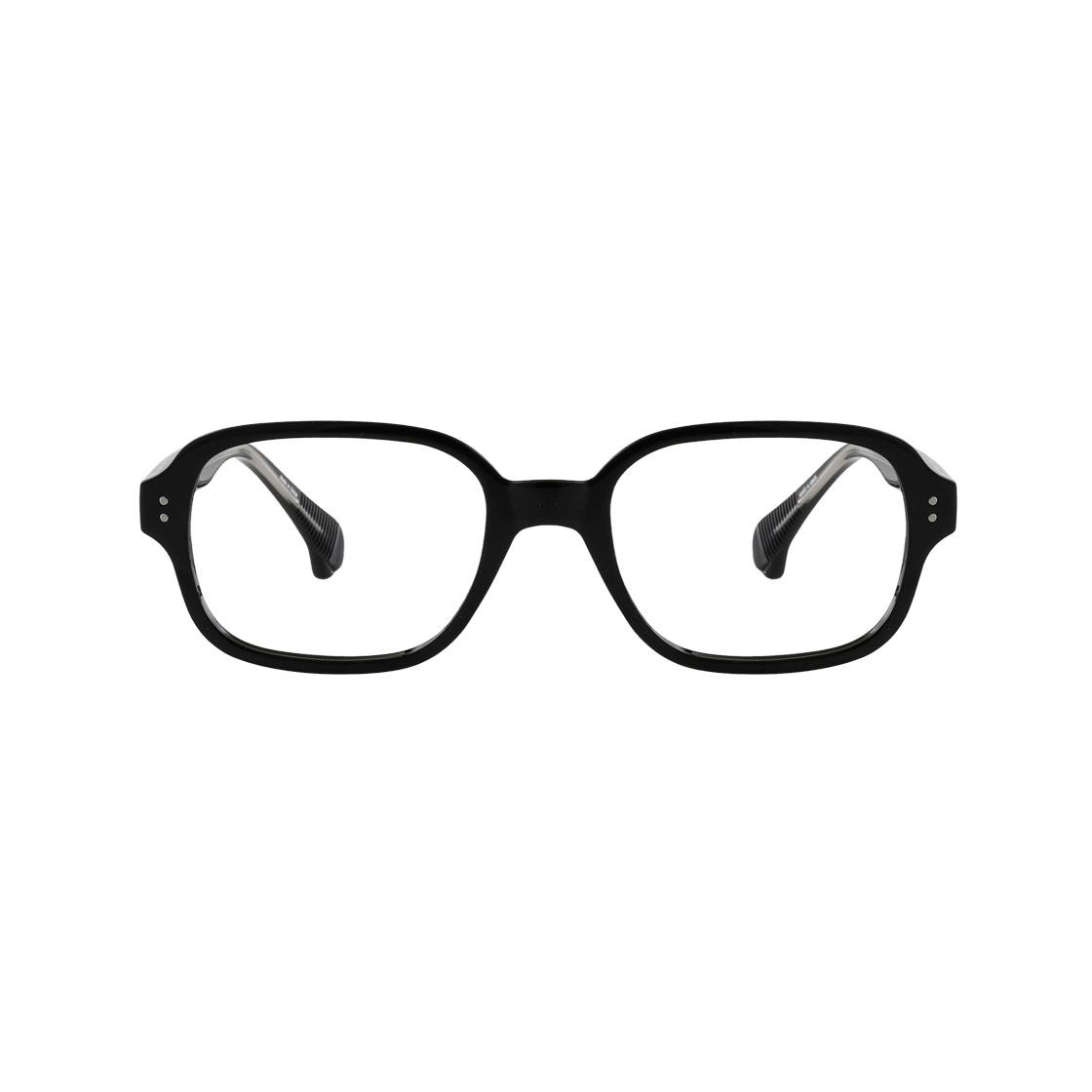 투디터 RCI 패션 사각 뿔테 자외선 블루라이트차단 안경 C1 블랙(2DITOR RCI Unisex Fashion Square Hornet UV Blue Light Blocking Glasses C1 Black)
