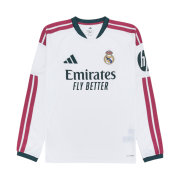 Adidas Real Madrid 26/27 Long Sleeve Home Jersey White - KR Sizing (Non Marking Ver.)