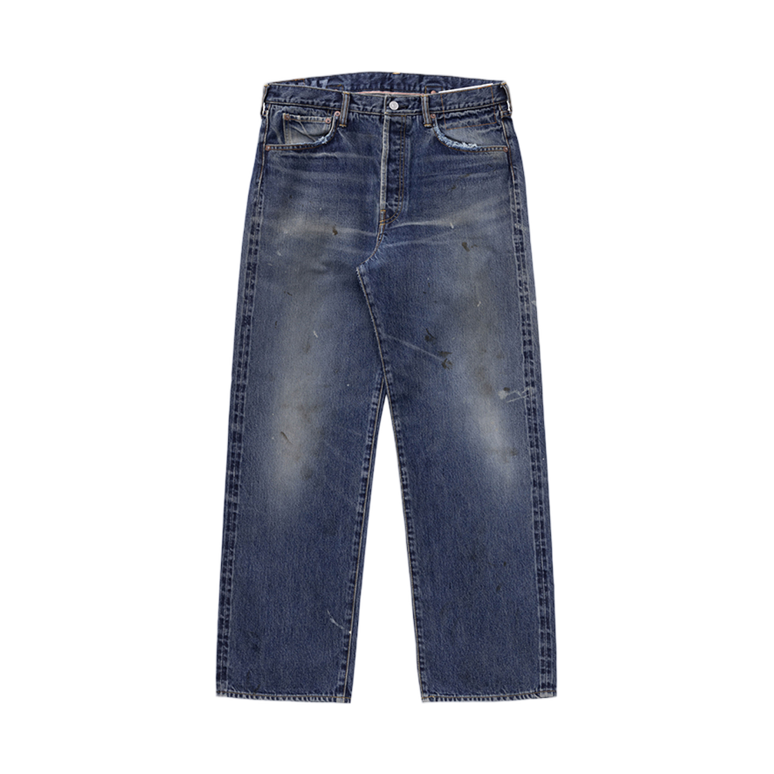 비즈빔 소셜 스컬프처 01 와이드 DMGD-47 인디고(Visvim Social Sculpture 01 Wide DMGD-47 Indigo)