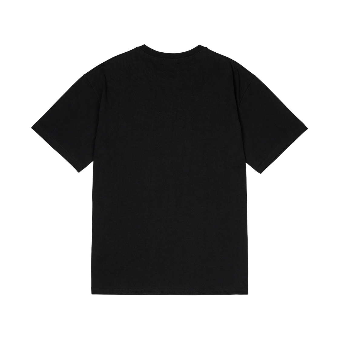 프리덤 아치로고 세미오버핏 티셔츠 블랙 레드(FREEDOM Arch Logo Semiover Fit T-shirt black red) - 2