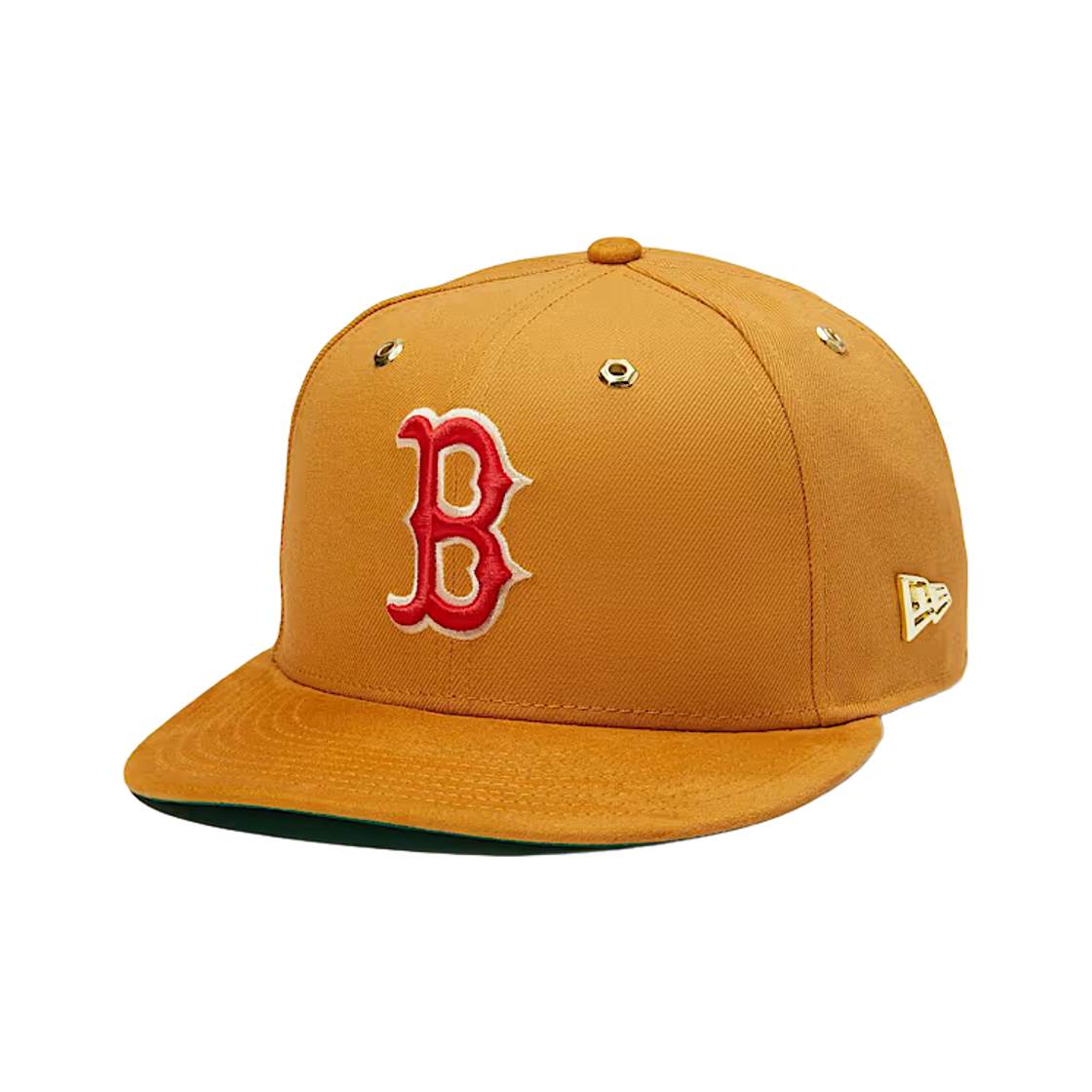 팀버랜드 x 뉴에라 레드 삭스 59피프티 피티드 베이스볼 캡 위트 레드 삭스(Timberland x New Era Red Sox 59Fifty Fitted Baseball Cap Wheat Red Sox)