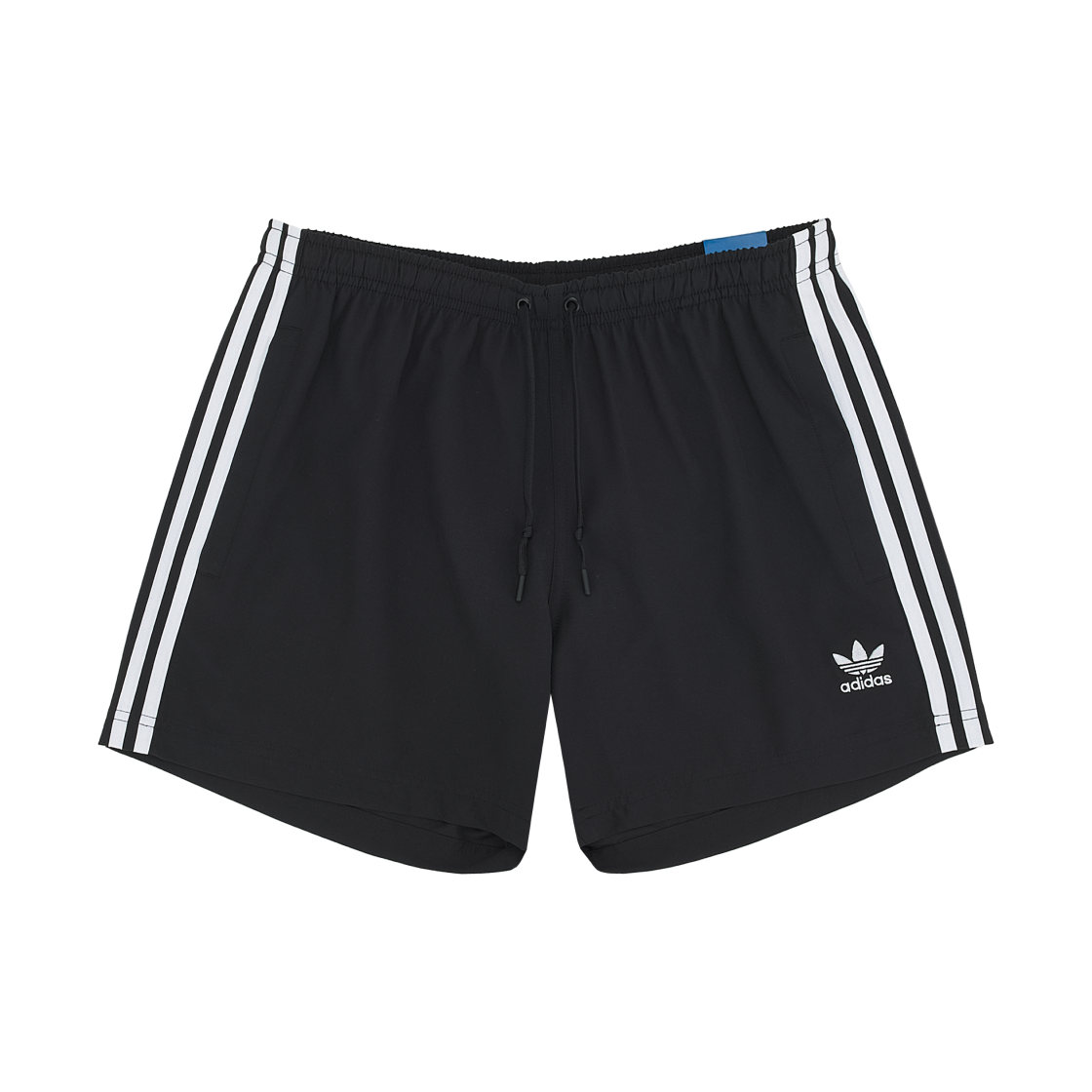 JD0957 Adidas Adicolor 3 Stripes 5 Inch Swim Shorts Black - KR Sizing