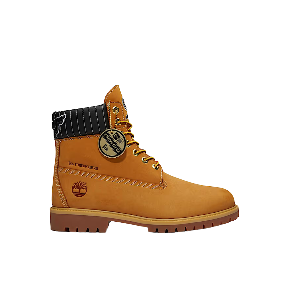 TB0A2J7TAOX Timberland x New Era White Sox 6-Inch Waterproof Boot Wheat White Sox