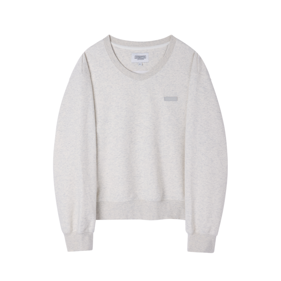 P261WSW160035 BROMPTON LONDON W Sweatshirt Oatmeal