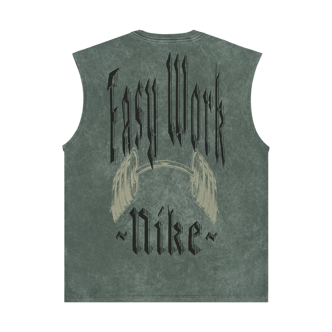 나이키 슬리브리스 티셔츠 카모 그린 라이트 아미 - 아시아(Nike Sleeveless T-Shirt Camo Green Light Army - Asia) - 2
