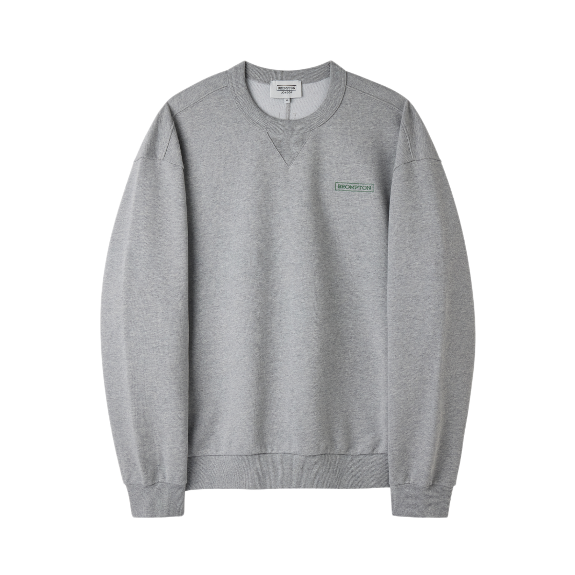 P261USW105093 BROMPTON LONDON Basic Sweatshirt M Grey