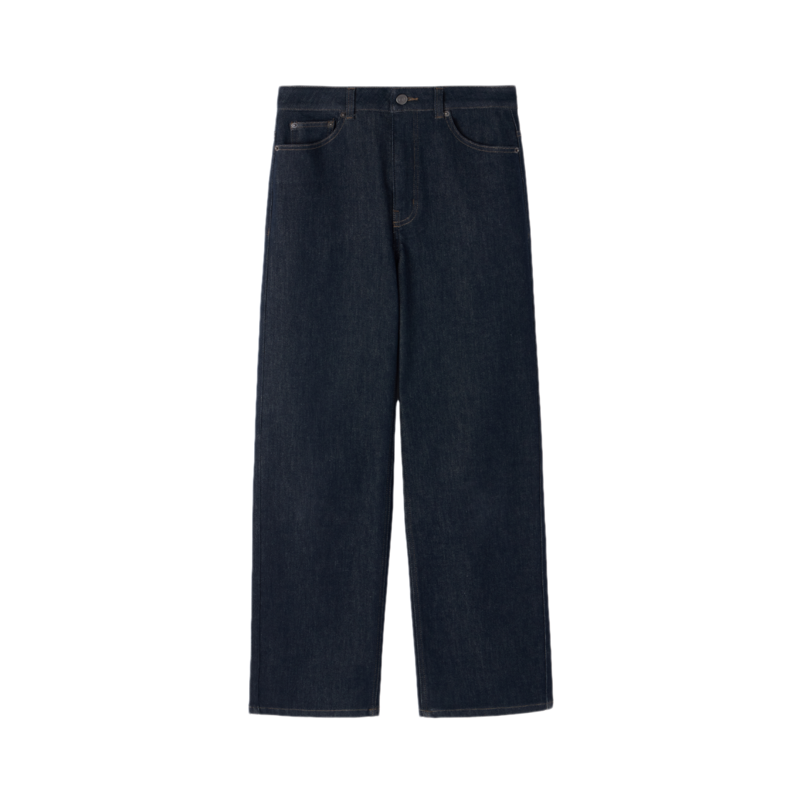 P261WDP460068 BROMPTON LONDON W Regular Denim Trousers Indigo