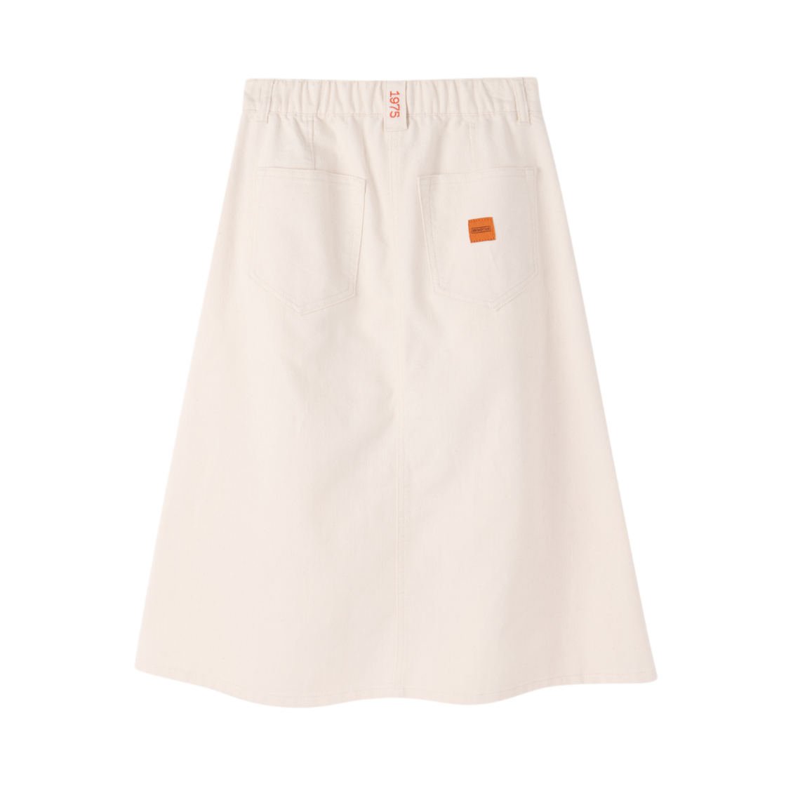 브롬톤 런던 우먼 데님 스커트 아이보리(BROMPTON LONDON W Denim Skirt Ivory) - 2