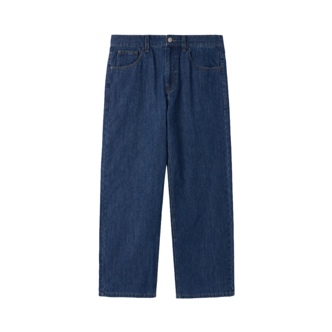 P261MDP460342 BROMPTON LONDON Regular Denim Trousers M Blue