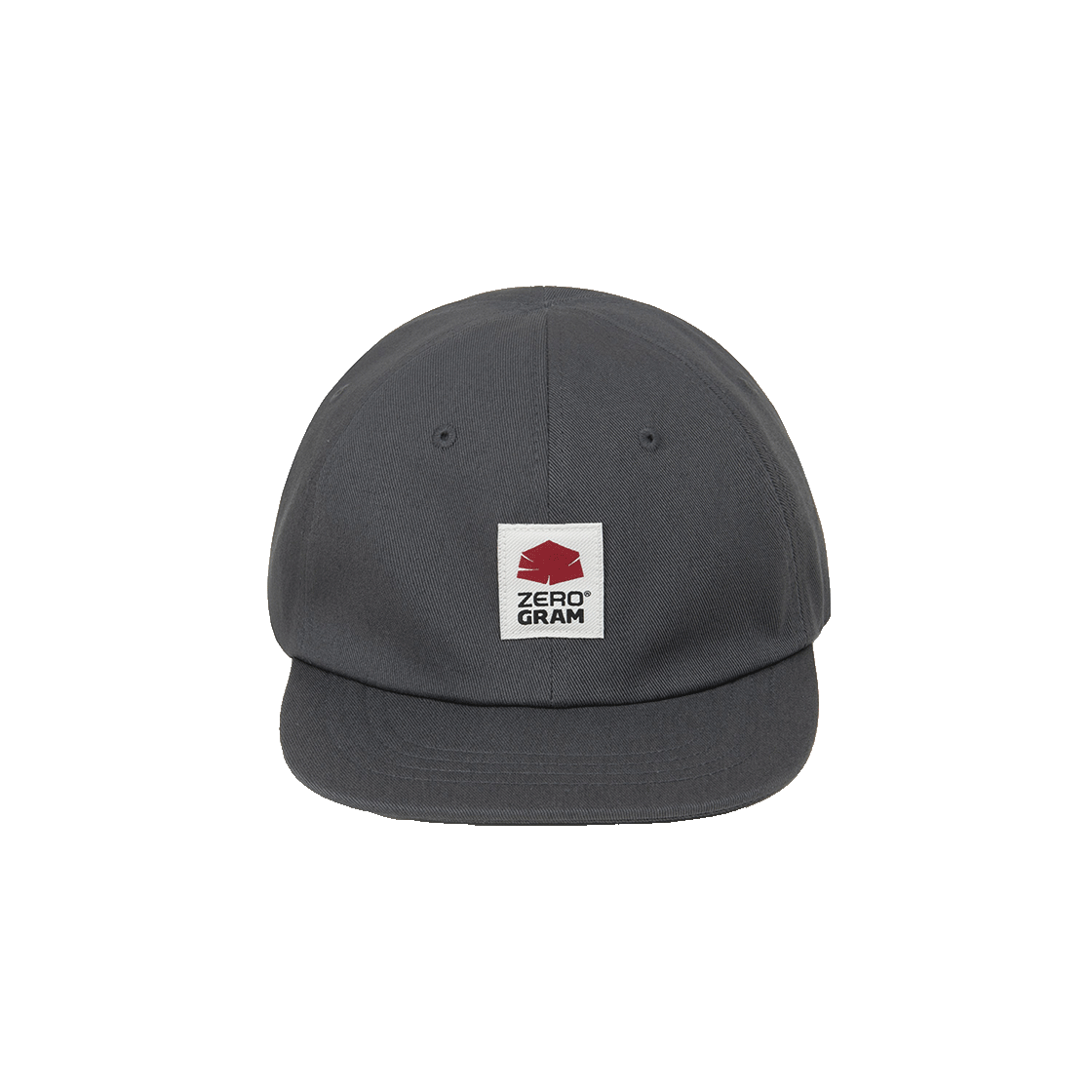 제로그램 게르 라벨 포인트 6패널 캡(Zerogram Ger Label Point 6Pannel Cap Dark Gray) - 2