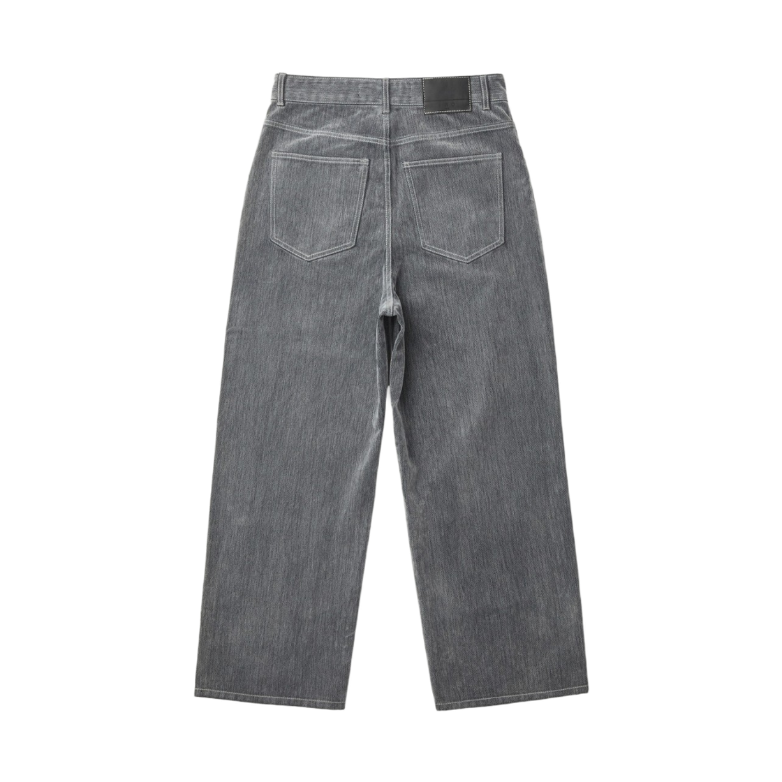 이로 나크르 벨벳 데님팬츠 그레이(Iro Nacre Velvet Denim Pants Gray) - 3