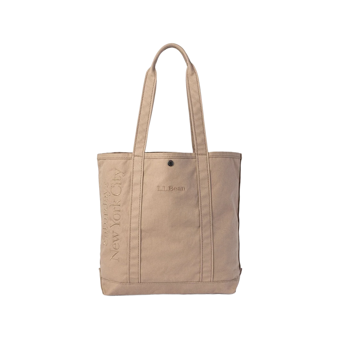 엘엘빈 x 새터데이 NYC 그로서리 토트백 베이지(L.L.Bean x Saturdays NYC Grocery Tote Bag Beige)