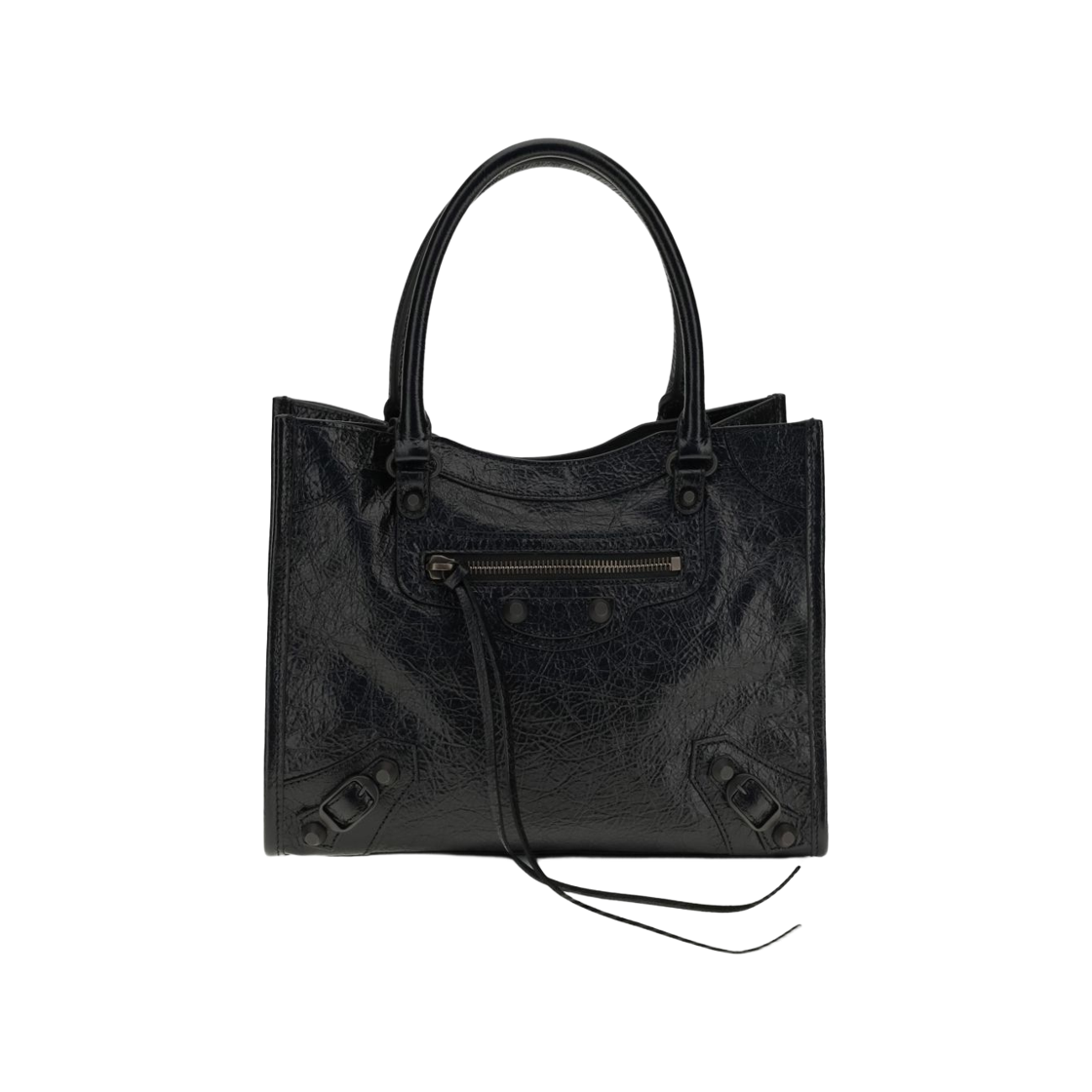 8753662ABEK1000 Balenciaga Le City Tote Bag Mini Black