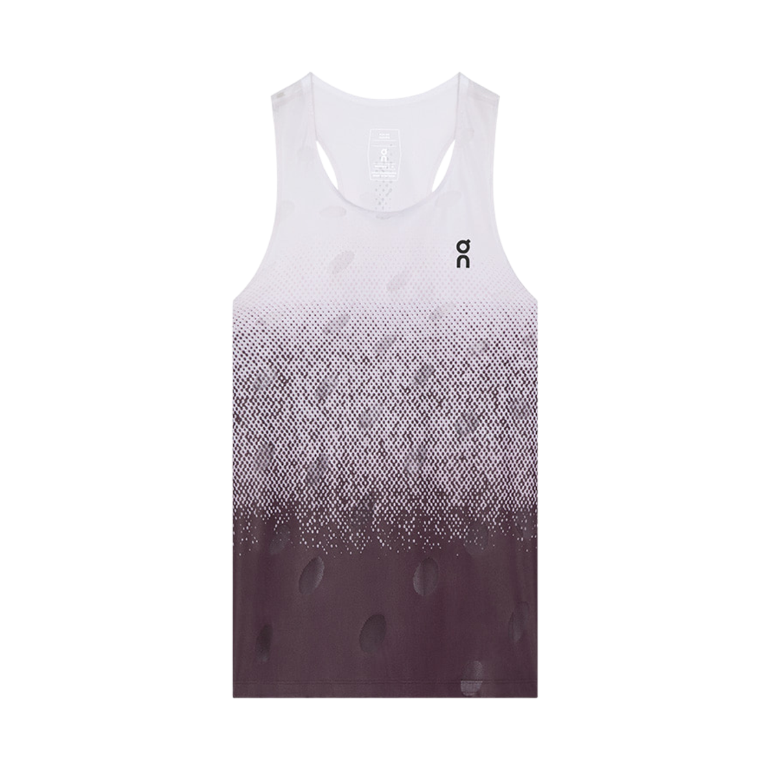1WG31795418 (W) On Running Zero Tank Breathe Foxglove White