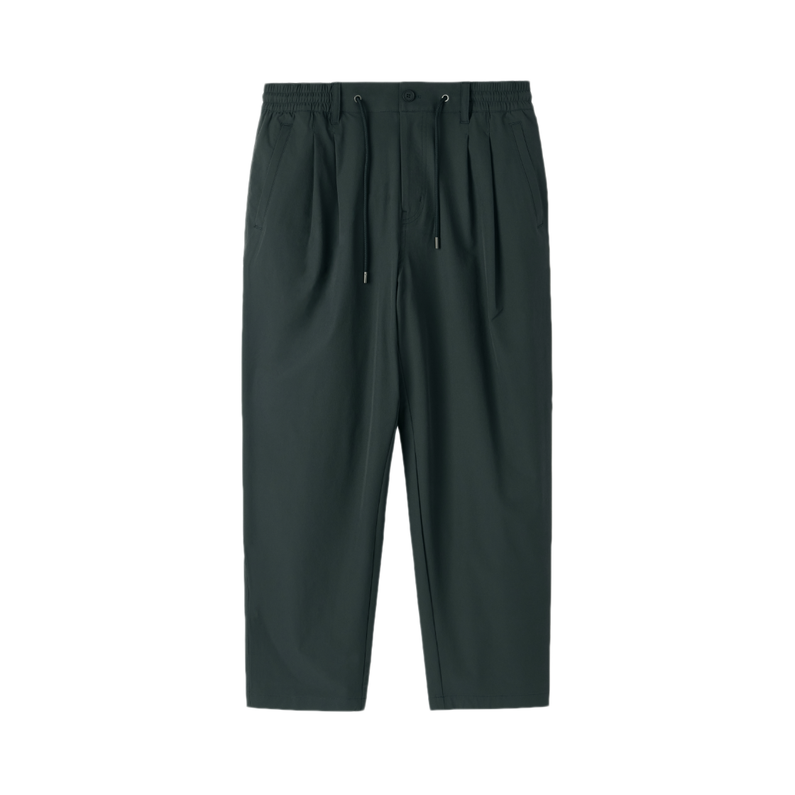 P261UPT102094 BROMPTON LONDON Carrot Trousers Charcoal
